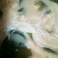 ふぁんたにゃん's cooksnap of when they made バチ汁（そうめん入り味噌汁）.