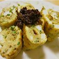 mcc5646's cooksnap of when they made 豆腐と小ねぎの卵焼き　お弁当のおかず.