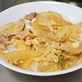 ☆tsukiko☆'s cooksnap of when they made ランチ◎とろとろ卵と三つ葉☆簡単♪親子丼.