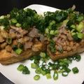 美由紀1's cooksnap of when they made おつまみに最適♪厚揚げ納豆♪.