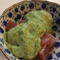吉野詠美's cooksnap of when they made 便秘予防に オクラトロロの山かけ風.