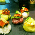 suntosun25's cooksnap of when they made 土用丑の日　うなぎおむすび　夏めし　玄米.