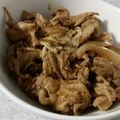 るなおママ's cooksnap of when they made 超簡単！豚バラ/豚こまウスターソース炒め.