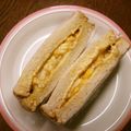 よよっち♪'s cooksnap of when they made カレーリメイク☆カレーと卵のサンドイッチ.