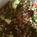 モモミコ's cooksnap of when they made キヌアとズッキーニのピリ辛サラダ.