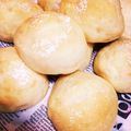 ファミ吉's cooksnap of when they made ヨーグルトプチパン.