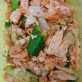 レックスまま's cooksnap of when they made 叩ききゅうりとキムチ鶏の混ぜ物.