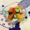 おはなすき's cooksnap of when they made らっきょう酢で簡単ピクルス.
