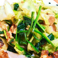 不器用アラサーちゃん's cooksnap of when they made ☺キャベツとほうれん草のカレー炒め❗.