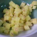 ＭＯＭＯパンダ's cooksnap of when they made おにぎりに最高！簡単たくあんレシピ☆.