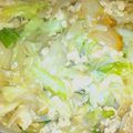 クックXFL002☆'s cooksnap of when they made お母さんの♪甘いバターキャベツ炒め.