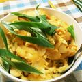 かなじる's cooksnap of when they made まるでカツ丼⁈仙台麩の卵とじ丼☆.