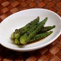 のば☀のば's cooksnap of when they made レンジで簡単！オクラの胡麻和え.