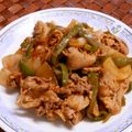 のば☀のば's cooksnap of when they made 豚肉ピーマン玉ねぎのケチャップ炒め.