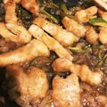 pazzy's cooksnap of when they made 食欲増進！サッパリ豚肉の甘酢焼き♪.