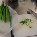漢の台所's cooksnap of when they made オクラの茹で方 冷凍保存方法.