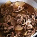 3yu93's cooksnap of when they made しょうがが効いてる！豚こまと大根の甘辛煮.