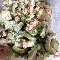 クックR6FE6S☆'s cooksnap of when they made ゴーヤサラダ（苦味が少ない）.