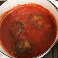 pan★love's cooksnap of when they made 【トマト缶】トマト煮込みハンバーグ.
