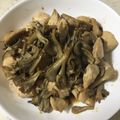 フレミン's cooksnap of when they made すき焼きのタレで♡鶏胸肉と舞茸バター焼き.