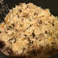 ちょこわa's cooksnap of when they made ガーリック風味☆きのこの炊き込みご飯.