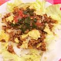arrr_'s cooksnap of when they made オリジナルサルサで簡単タコライス.