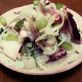本日のレシピ's cooksnap of when they made 塩レモンでタコとかぶのカルパッチョ☆.