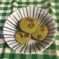 ♡xxhiroxx♡'s cooksnap of when they made 甘納豆入り 抹茶とおからのクッキー.