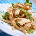 kaiko子's cooksnap of when they made ごまドレ♪ぴり辛♪しっとりチキン★.