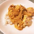 teketeke55's cooksnap of when they made 半熟トロトロ～♡簡単に美味しい親子丼♡.