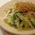 mybinue's cooksnap of when they made キャベツと乾物の焼きうどん.