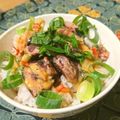 スパルタ弥勒さん's cooksnap of when they made カツオのたたきのピリ辛マヨネーズ丼.