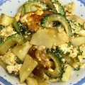 クックHWQPBK☆'s cooksnap of when they made ゴーヤの カレー炒め.