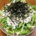YUKIKI☆'s cooksnap of when they made 水菜としらすで☆海苔サラダ.