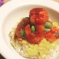 さくらバス's cooksnap of when they made ぷりっぷりっ☆簡単エビチリ☆.