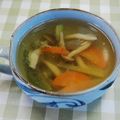 てると47's cooksnap of when they made 野菜スープ☆茹で鶏の茹で汁使用.