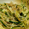 mmiom's cooksnap of when they made もやしときゅうりのナムル.