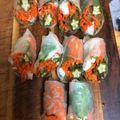 紗重桂's cooksnap of when they made 初めてでも簡単！ライスペーパーの巻き方.