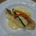クックDZ81B7☆'s cooksnap of when they made 鯛のクリームソース・リゾット添え.