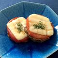＊あおかな＊'s cooksnap of when they made ローザビアンカとトマトのステーキ.
