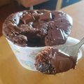 みり☆らんぽっぽ's cooksnap of when they made 簡単フォンダンショコラ風マグカップケーキ.