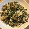 ☆akettu☆'s cooksnap of when they made 簡単♪めんつゆでほっこり♪ニラ卵炒り豆腐.