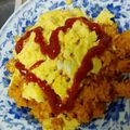 みゆみゆみゆキティ's cooksnap of when they made 簡単！めちゃうまオムライス！.