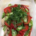 クック84B8H4☆'s cooksnap of when they made おくらとささみのさっぱり和え.