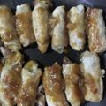 なーーーち's cooksnap of when they made チーズちくわの豚バラ巻き♪.