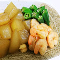 まるこりーに♪'s cooksnap of when they made 冬瓜と海老の煮物.