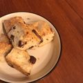 そらまめま's cooksnap of when they made ココナッツオイルチョコチップスコーン.