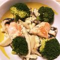 ぴなこっこ's cooksnap of when they made たっぷりキノコと秋鮭の味噌クリーム仕立て.