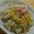 りかいか's cooksnap of when they made 鶏そぼろdeちらし寿司.