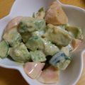 ひろ☆はる❇︎ママ's cooksnap of when they made アボカドときゅうりのコロコロサラダ.